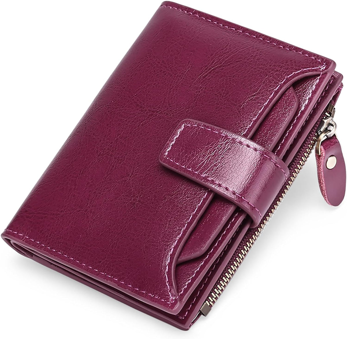 LoungeYard | Compact Genuine Leather RFID Blocking Multi-Functional Wallet — product view 3