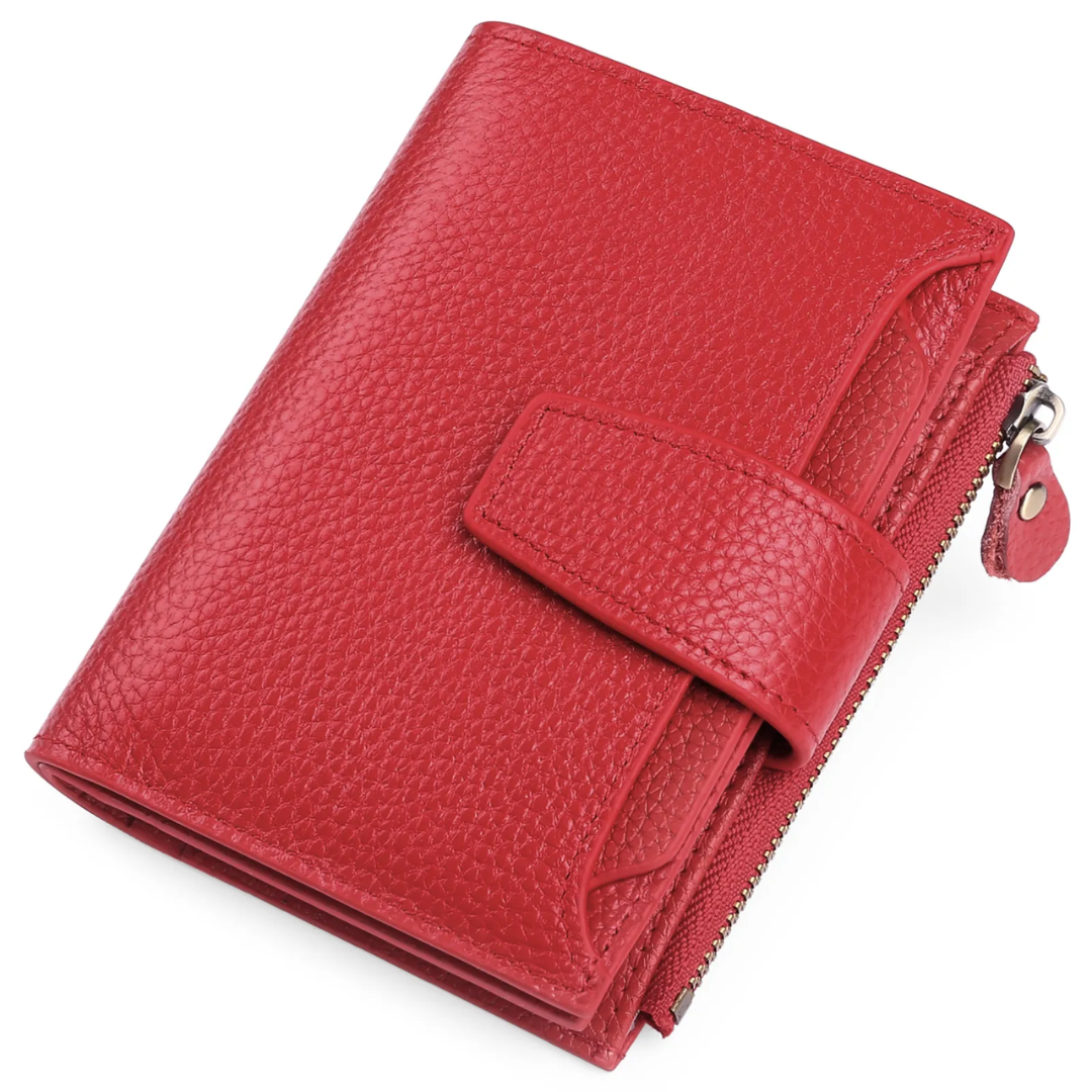 LoungeYard | Compact Genuine Leather RFID Blocking Multi-Functional Wallet — product view 4