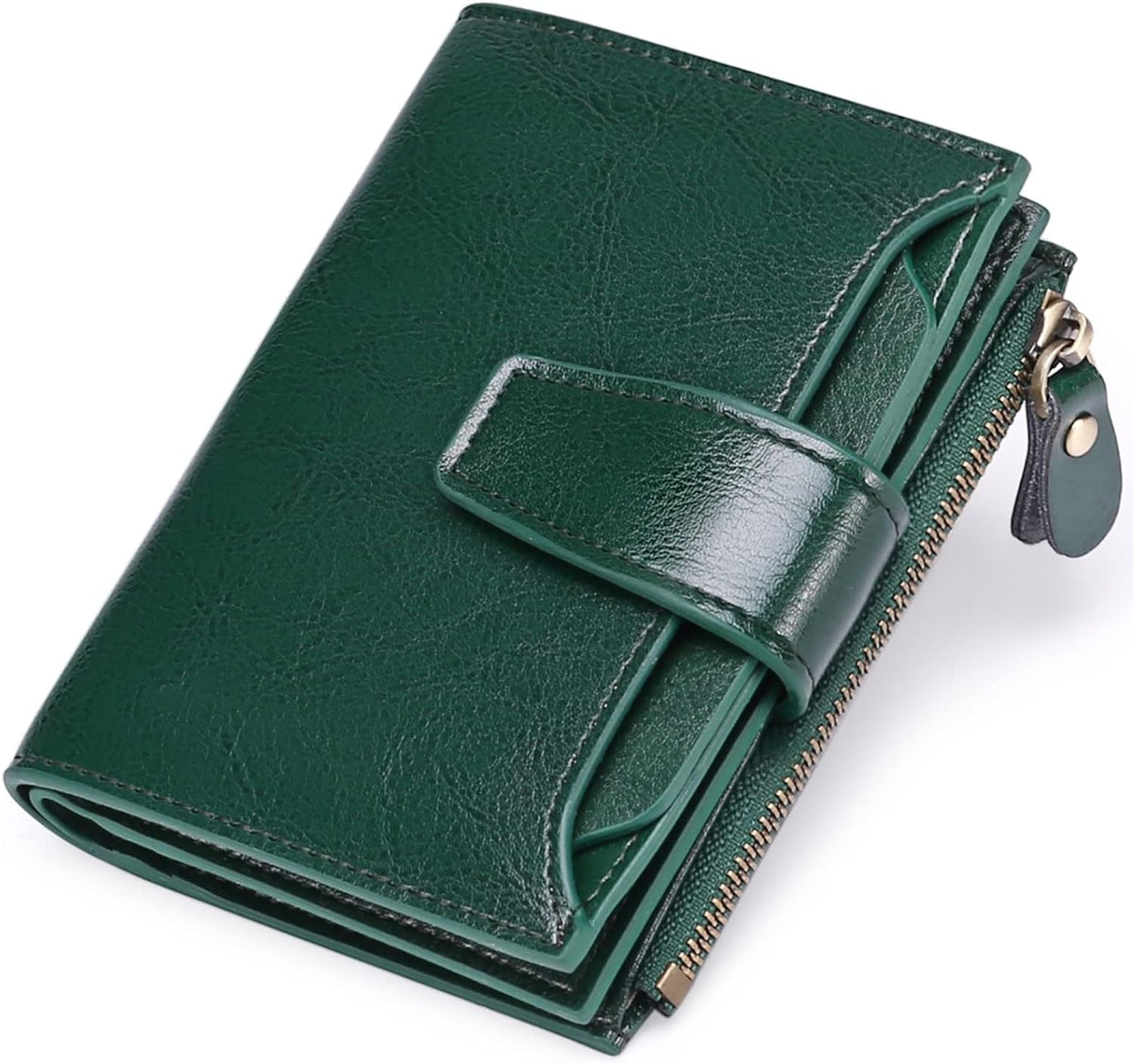 LoungeYard | Compact Genuine Leather RFID Blocking Multi-Functional Wallet — product view 6