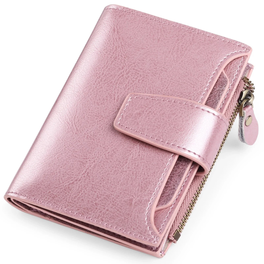 LoungeYard | Compact Genuine Leather RFID Blocking Multi-Functional Wallet — product view 2