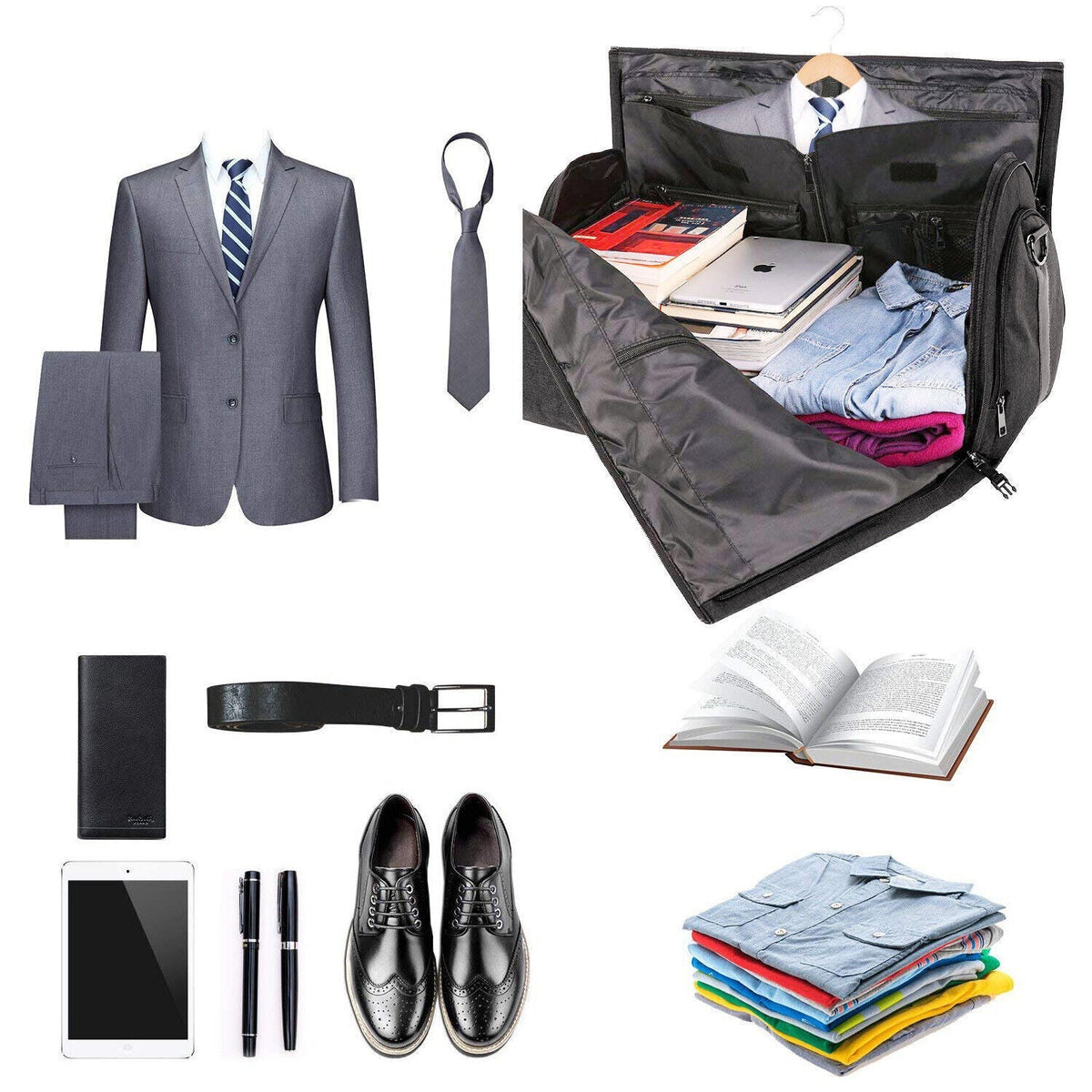 Convertible Massive Storage - upto 6 days bag with designed compartments LoungeYard — product view 4