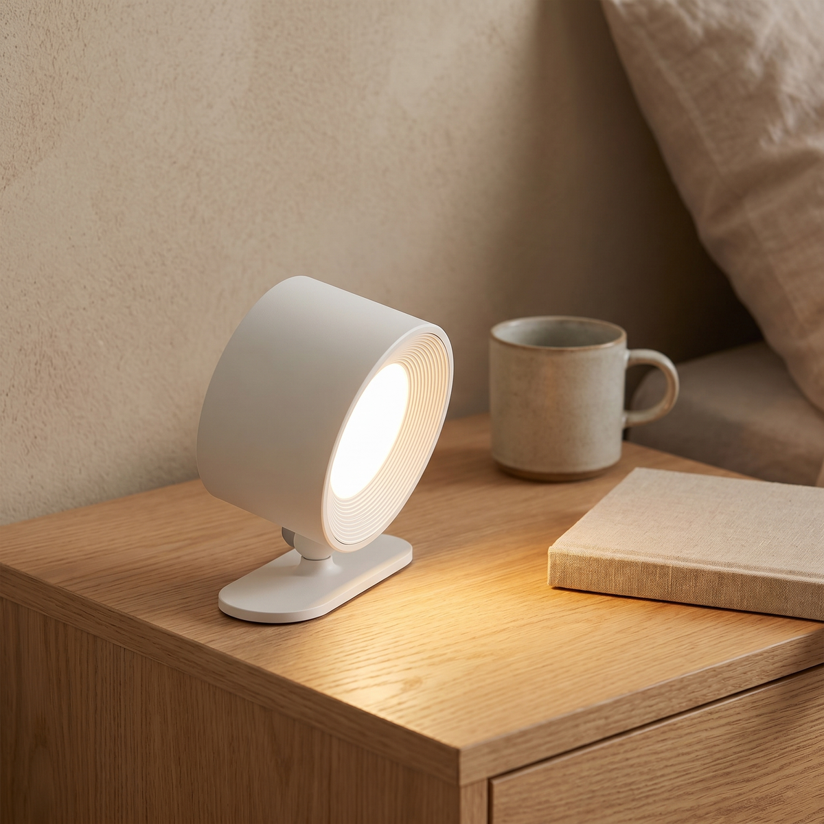 Cordless Wall Lamp, Magnetic Mount, 360° Adjustable, Dimmable, USB-C — product view 4