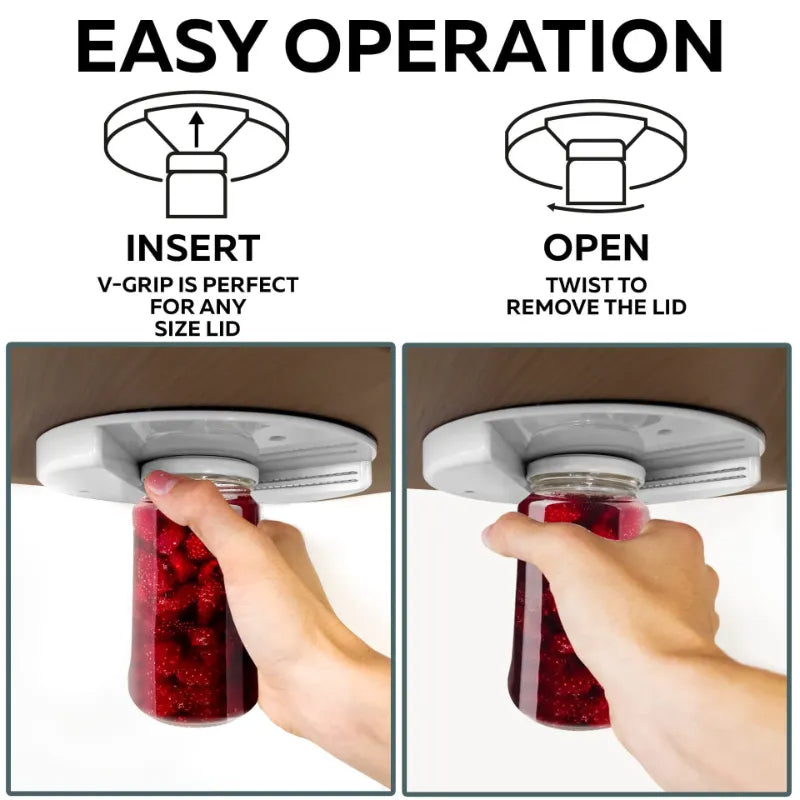 LoungeYard | Under the Cabinet Easy Jar Opener Tool — product view 3