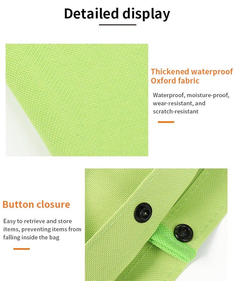 LoungeYard | Foldable green shopping bag — product view 6