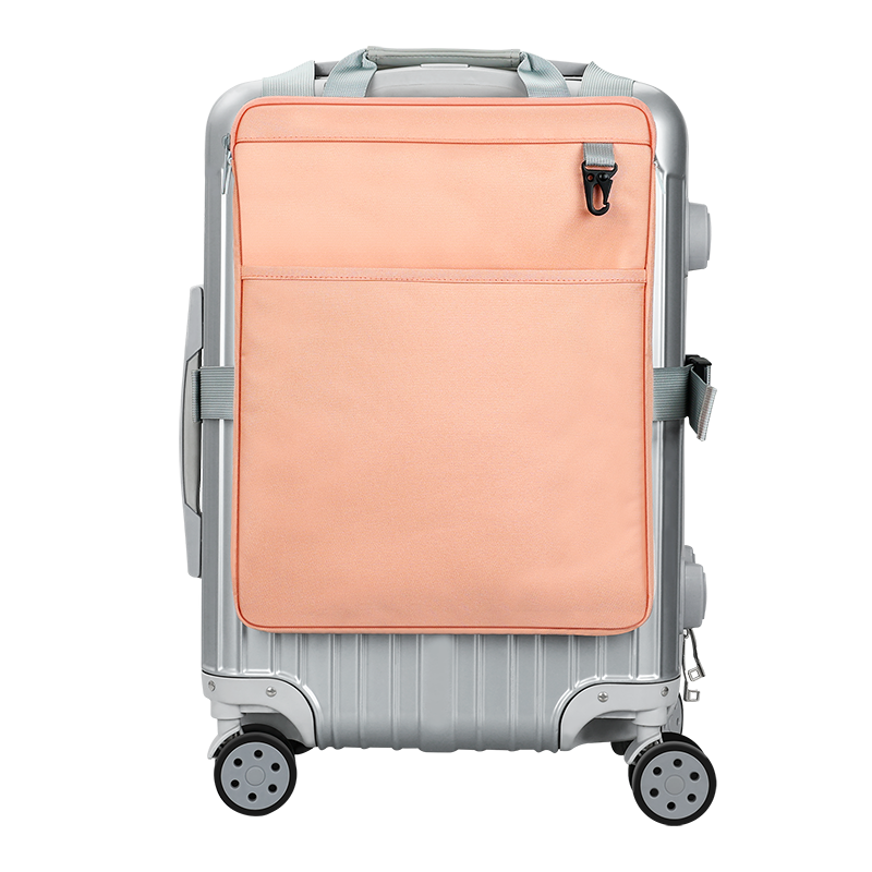 LoungeYard | 20-inch Luggage with Additional Bag, Foldable Carry-on Hanging Bag — product view 4