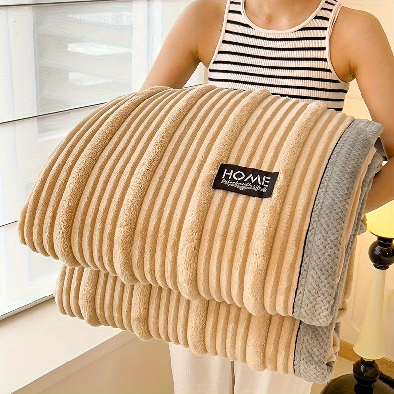 LuxeFleece - Soft Blanket for Warmth and Style LoungeYard — product view 4