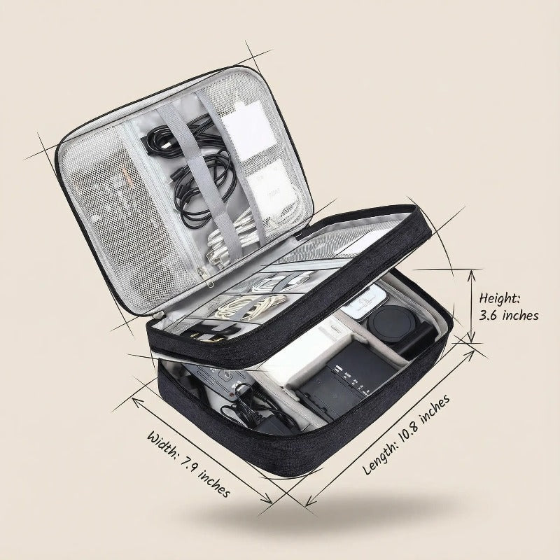 Triple Layer Tech Organizer LoungeYard — product view 7