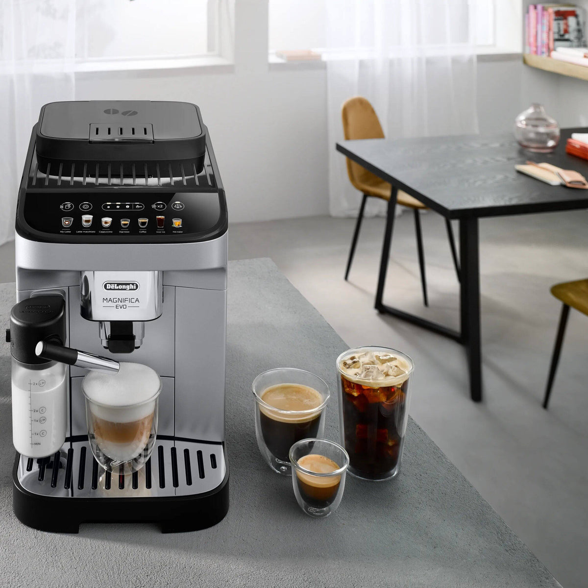 Magnifica Evo LatteCrema Espresso Machine — product view 3