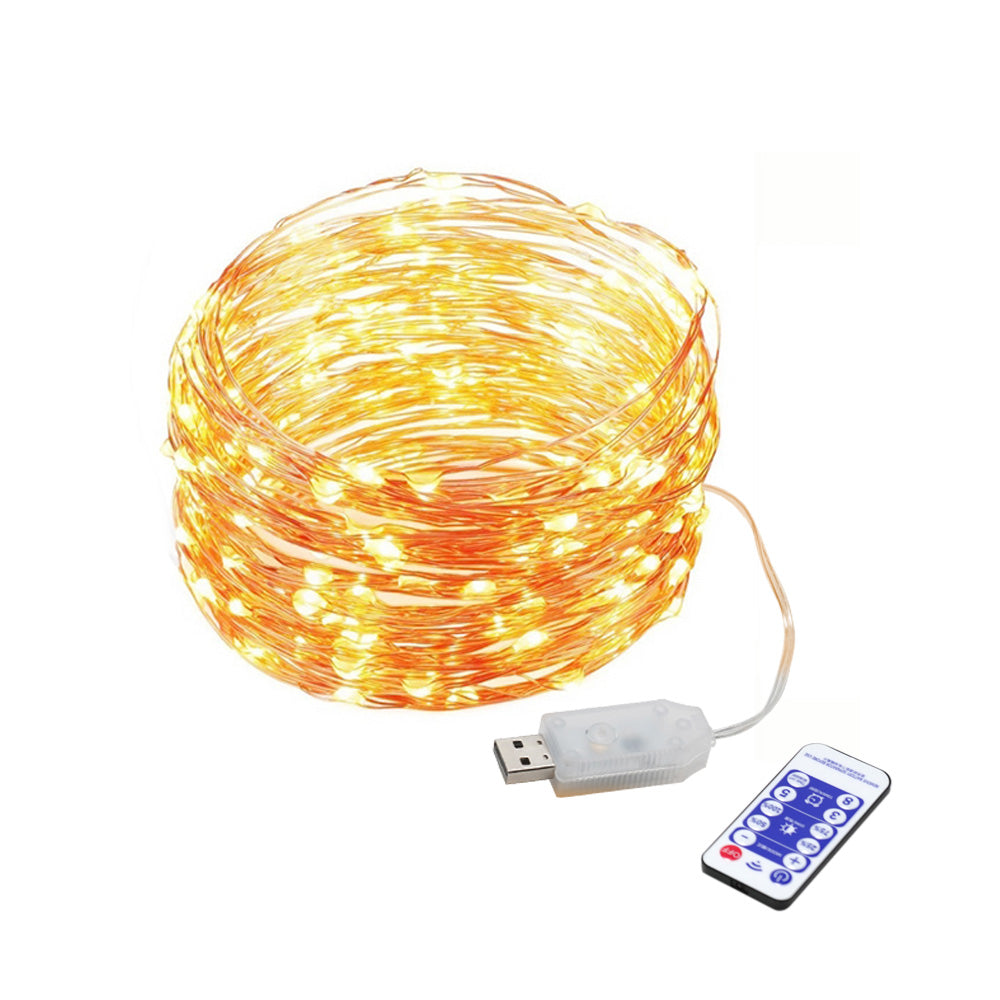 LOUNGE YARD Curtain String Lights 300LED with 8 Modes USB Powered Fairy Lights Christmas Lights for Bedroom Home Décor — product view 2