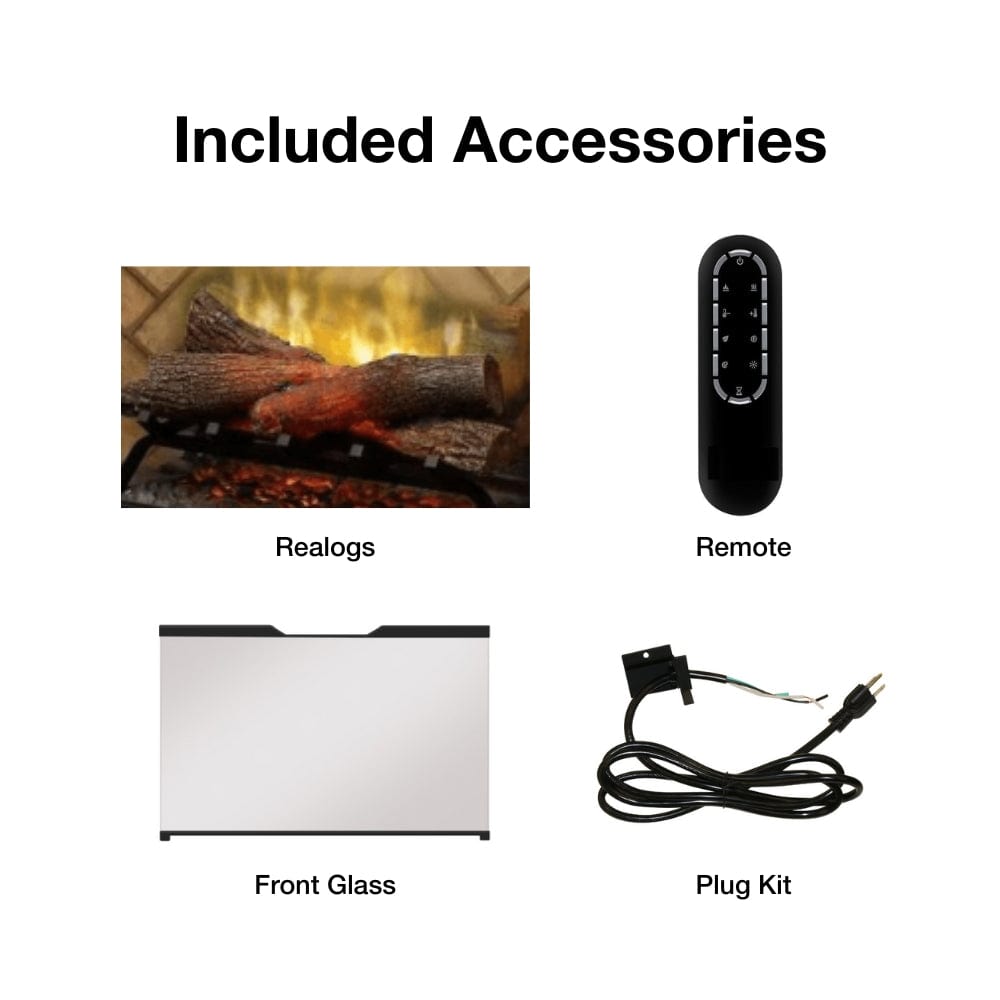 Dimplex Revillusion 30" Built-in Electric Firebox - RBF30 — product view 7