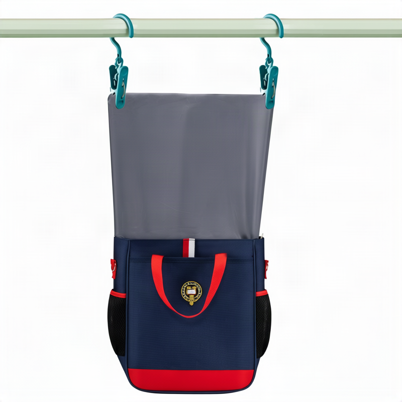 Shoulder bag with carrying handle, waterproof — product view 2