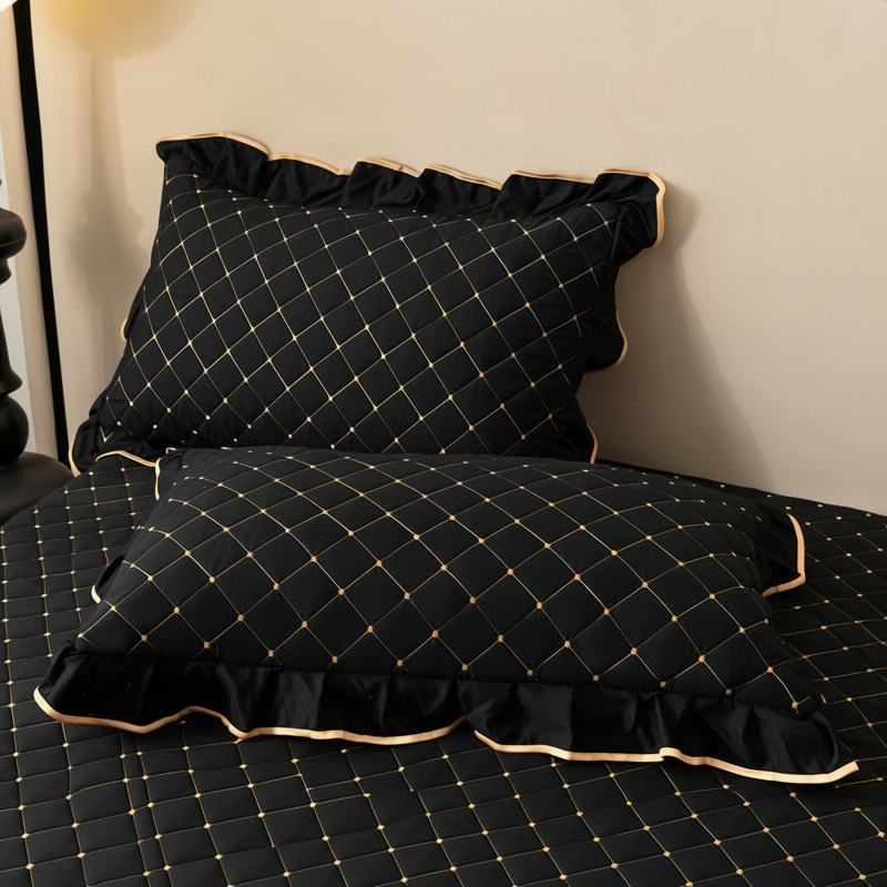 Bed skirt with ruffles, cotton, 1.8 m bed — product view 4