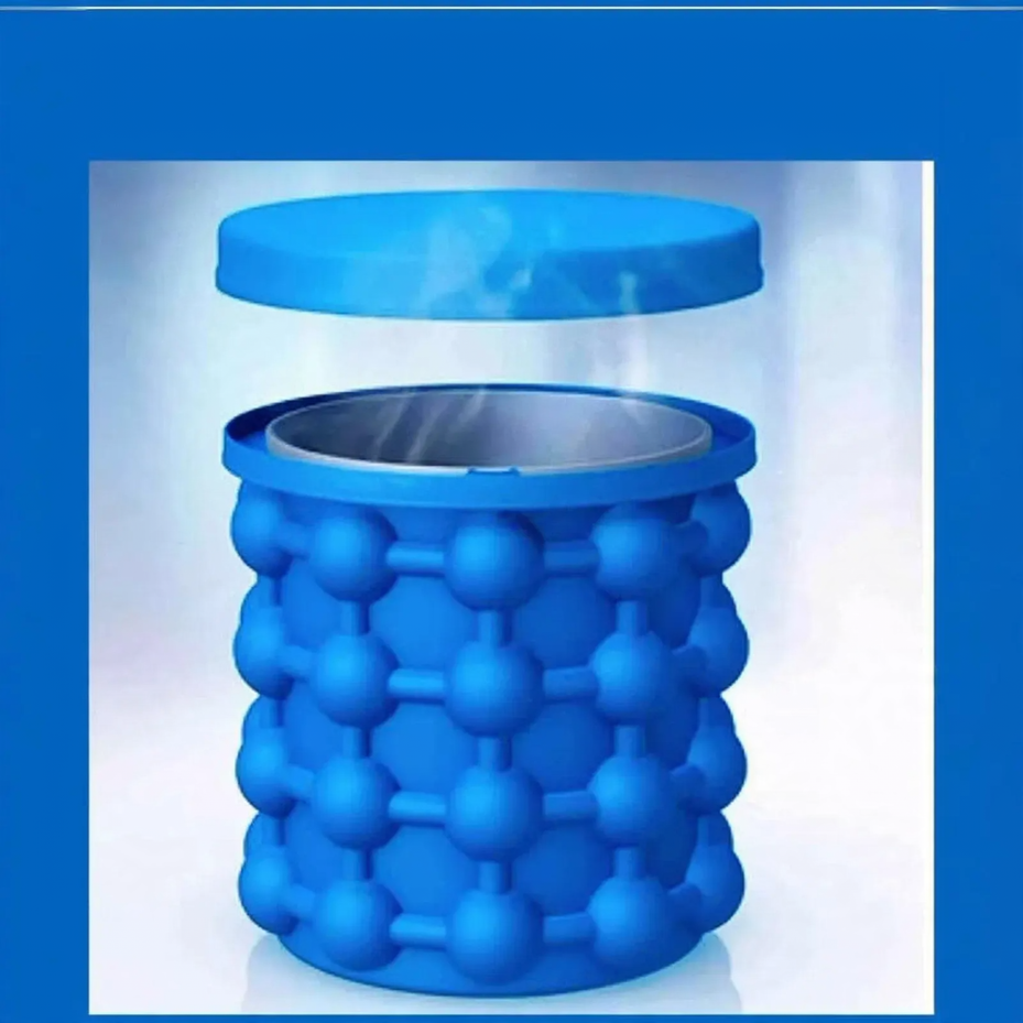 Silicone ice container — product view 2