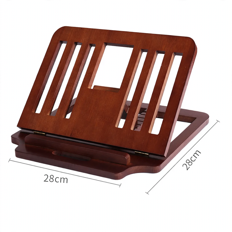Wood Laptop Stand with Desk Organizer — product view 6