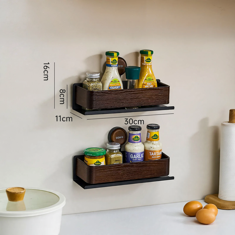 Suction Cup Wall Shelf for Kitchen, Plastic — product view 7