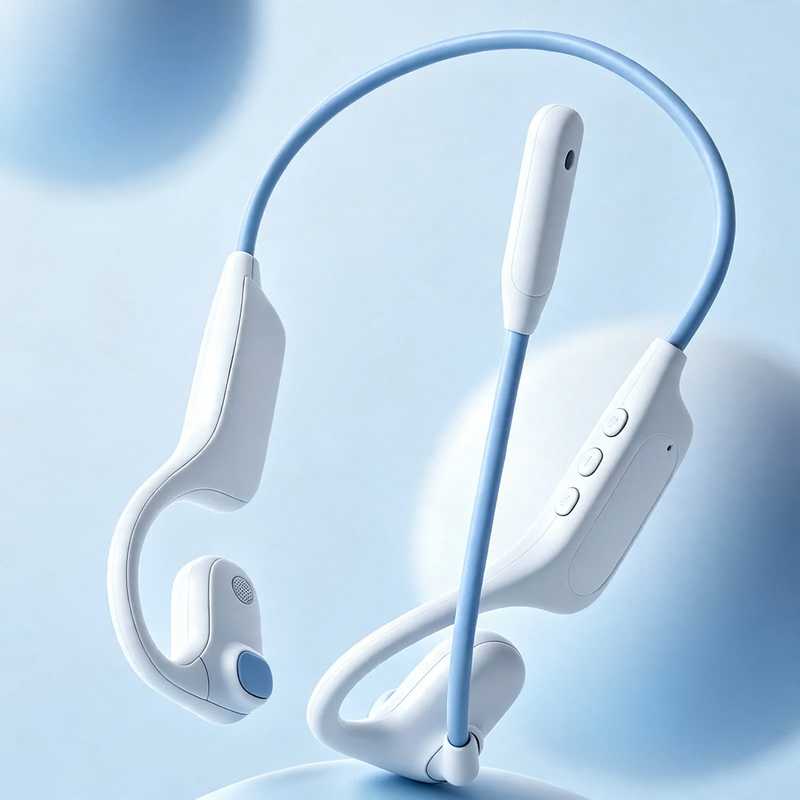 Open Bluetooth headphones for hanging — product view 1