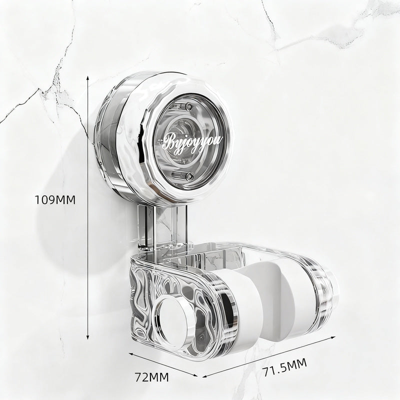 Shower head holder with suction cup, adjustable — product view 6