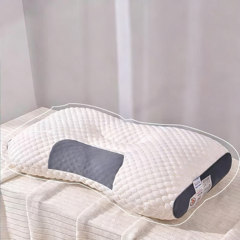 Neck support pillow, fiber filling, 48×74 cm — product view 1