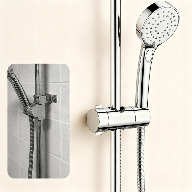 Shower head holder without drilling, adjustable — product view 2