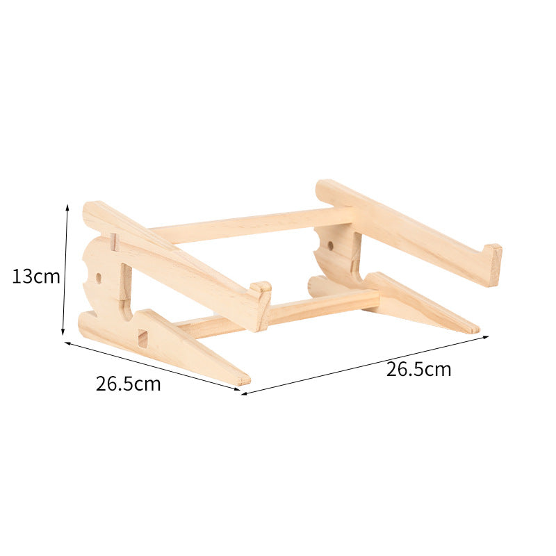 Wood Laptop Stand with Desk Organizer — product view 7