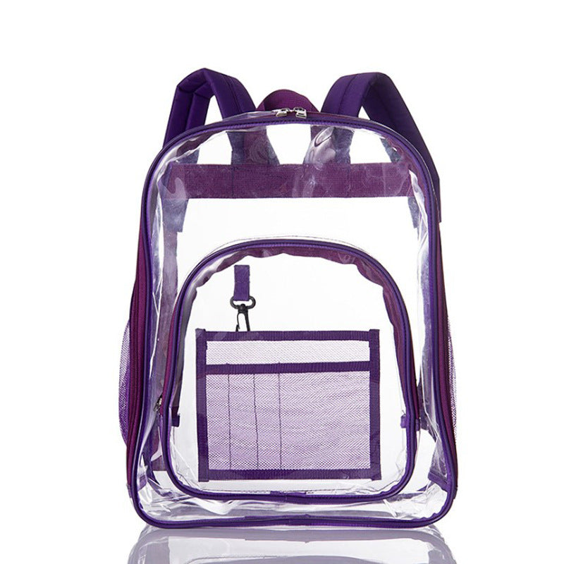 Transparent PVC backpack, waterproof, 20–35 L — product view 6