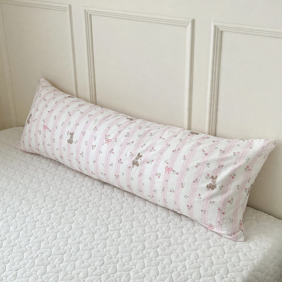 Long cotton back pillow 40 × 115 cm — product view 5