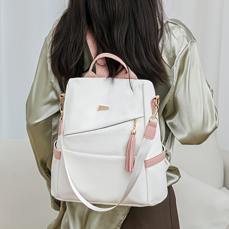 Nylon backpack, lightweight, for everyday use and travel — product view 2