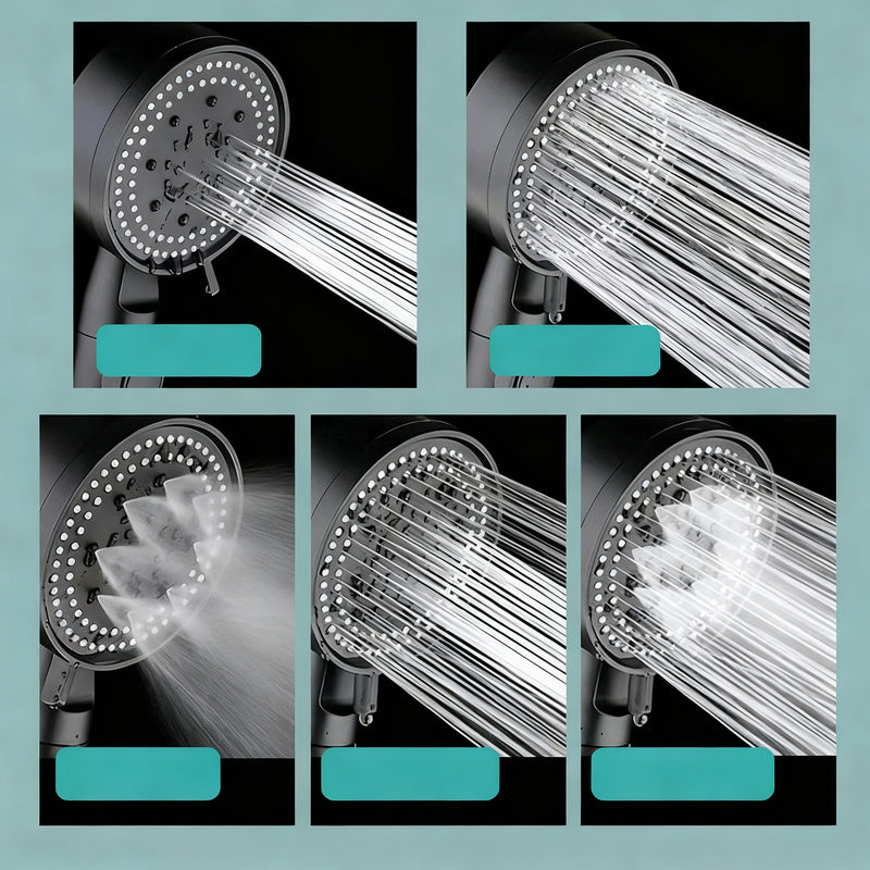 Hand shower with 3 spray types and stop function — product view 4