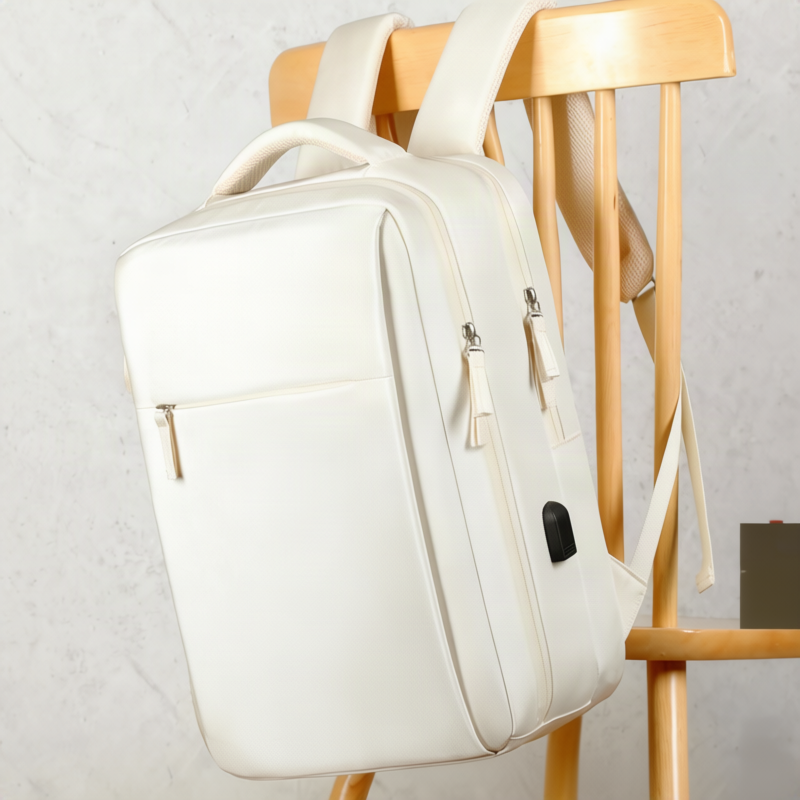 Laptop Backpack, 20–35 L, Oxford Fabric — product view 4