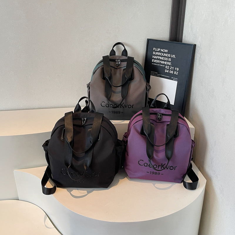Women's Backpack, lightweight, large capacity, 8 inches — product view 3