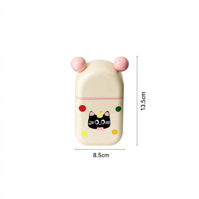 Portable soap dish with lid, mini size — product view 5