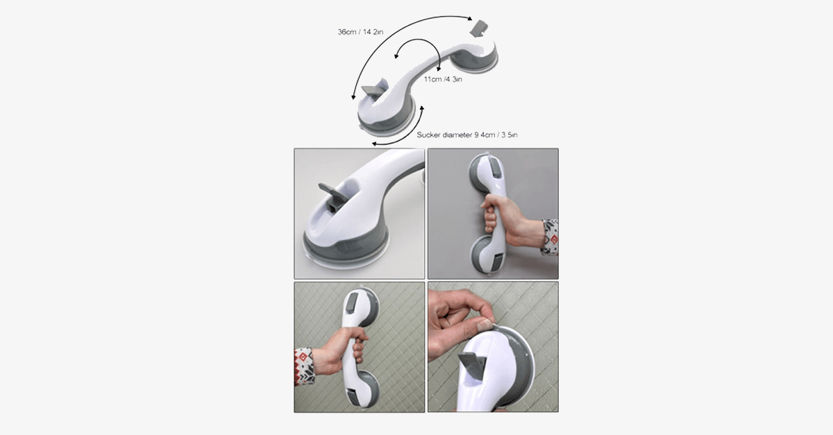 LoungeYard | The Lifeline Suction Rail — product view 3