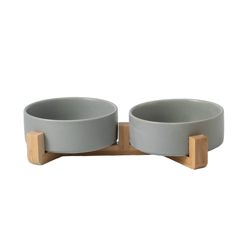 Ceramic soup bowl, round, white — product view 5