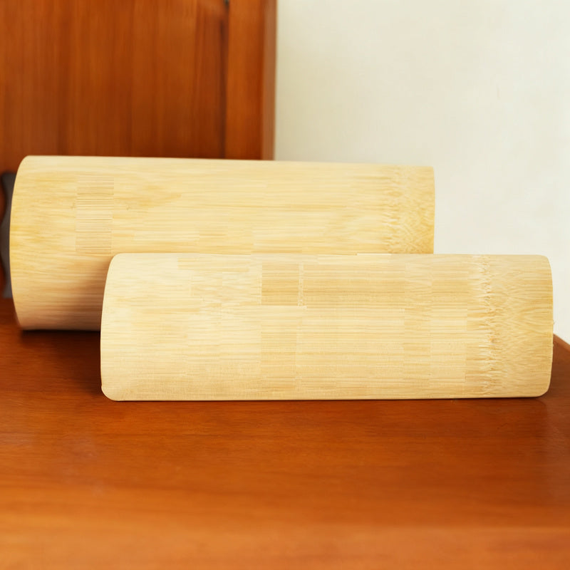 Bamboo Neck Pillow, U-Shape, Hard Shell — product view 6