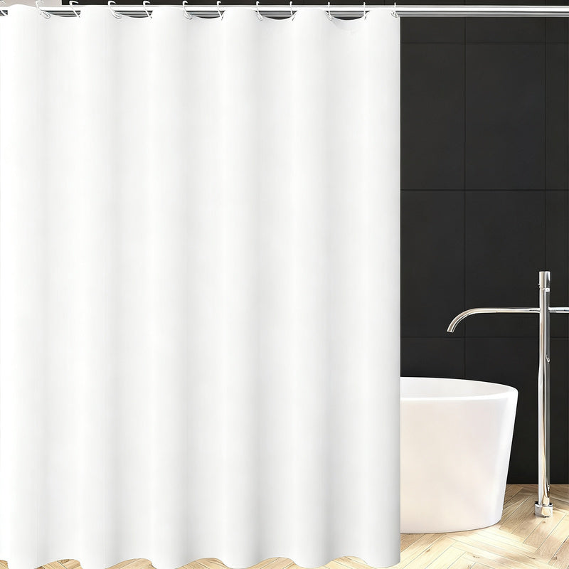 Shower curtain, PEVA, transparent, 80–120 cm — product view 3