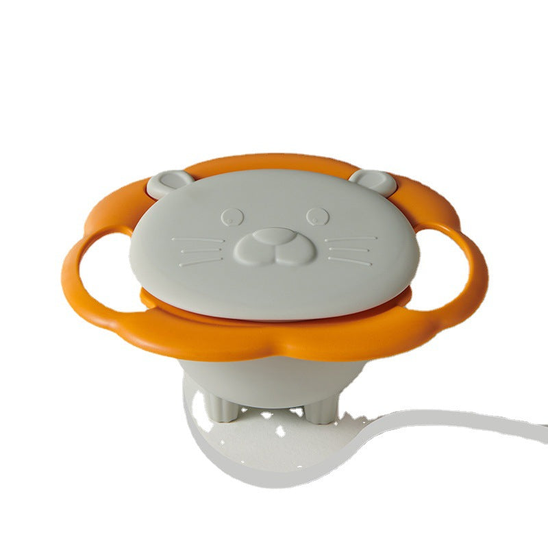 Rotating children's bowl, 19 cm, PP, non-slip — product view 4