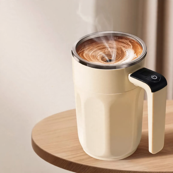 Self-stirring cup made of stainless steel, 400 ml — product view 1