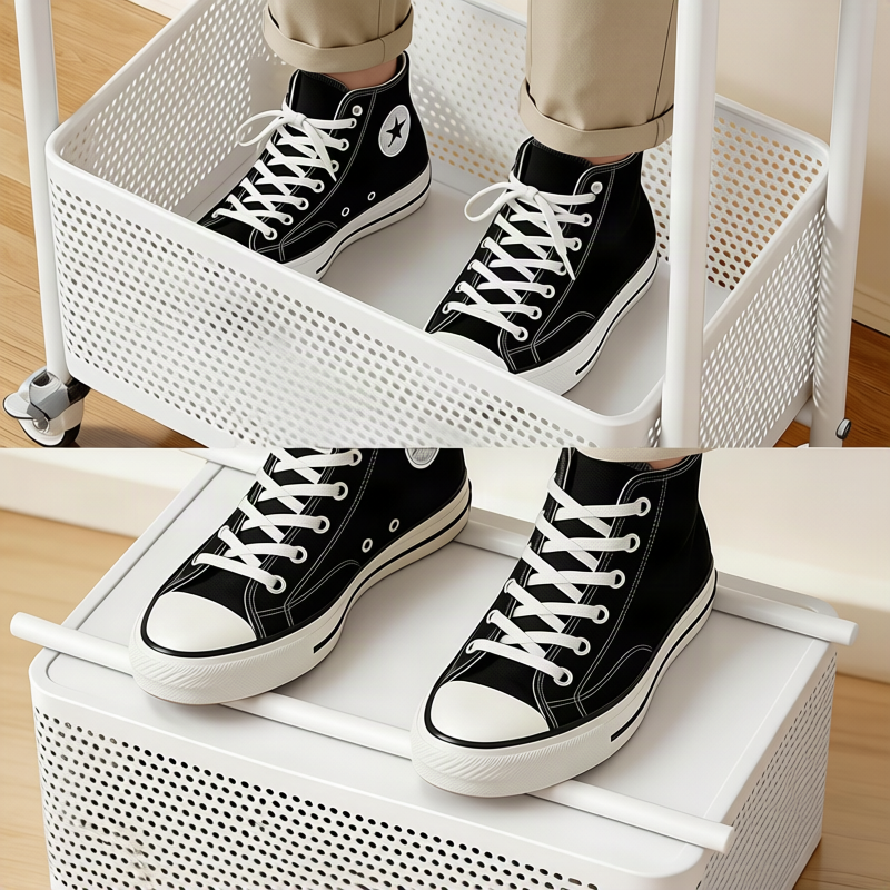 Multi-purpose trolley with shelves, 2-layer — product view 1