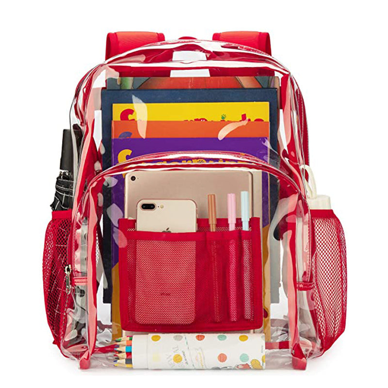 Transparent PVC backpack, waterproof, 20–35 L — product view 5