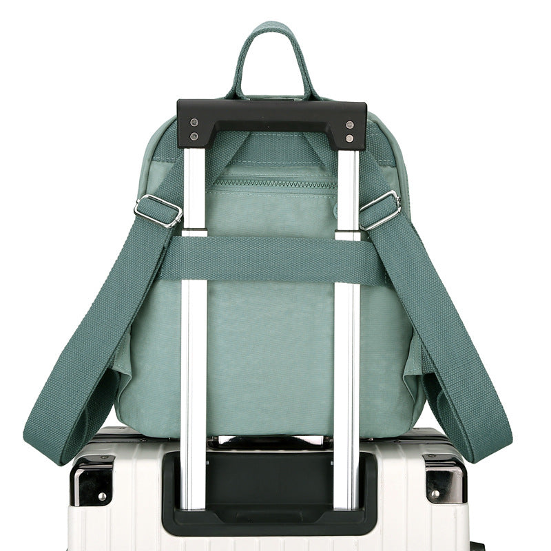 Lightweight nylon backpack with large capacity — product view 4