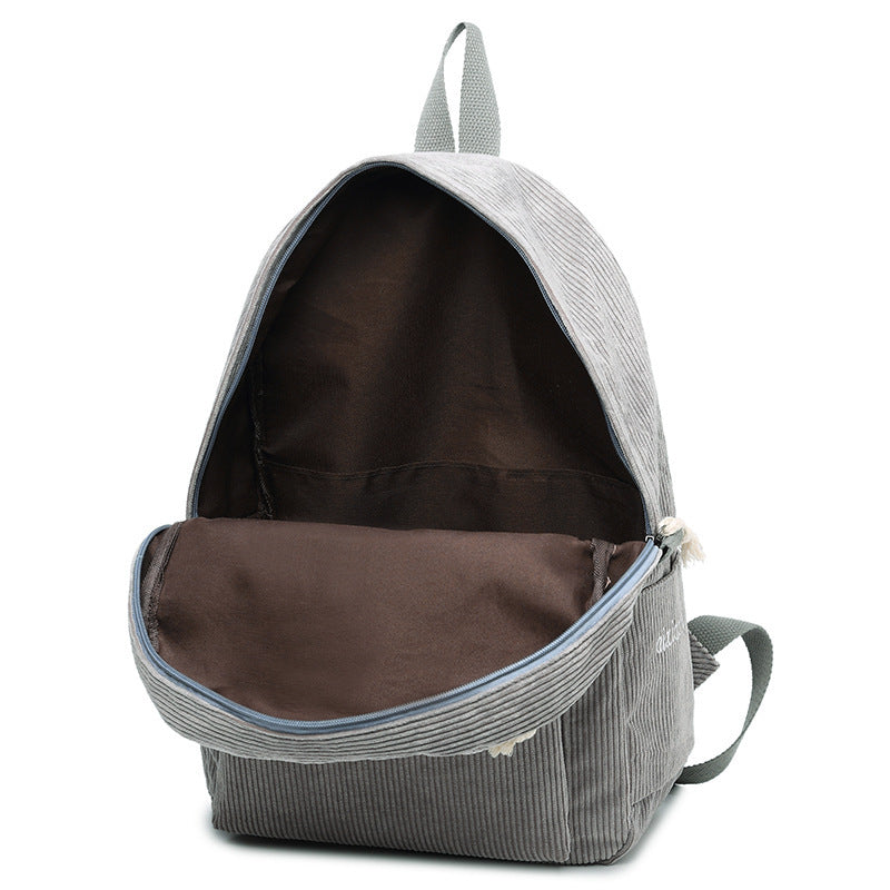 Cord backpack, 20–35 L, large capacity — product view 3