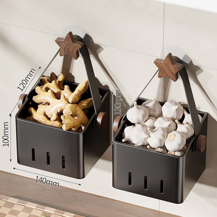 Wall-mounted storage container for kitchen ingredients — product view 5