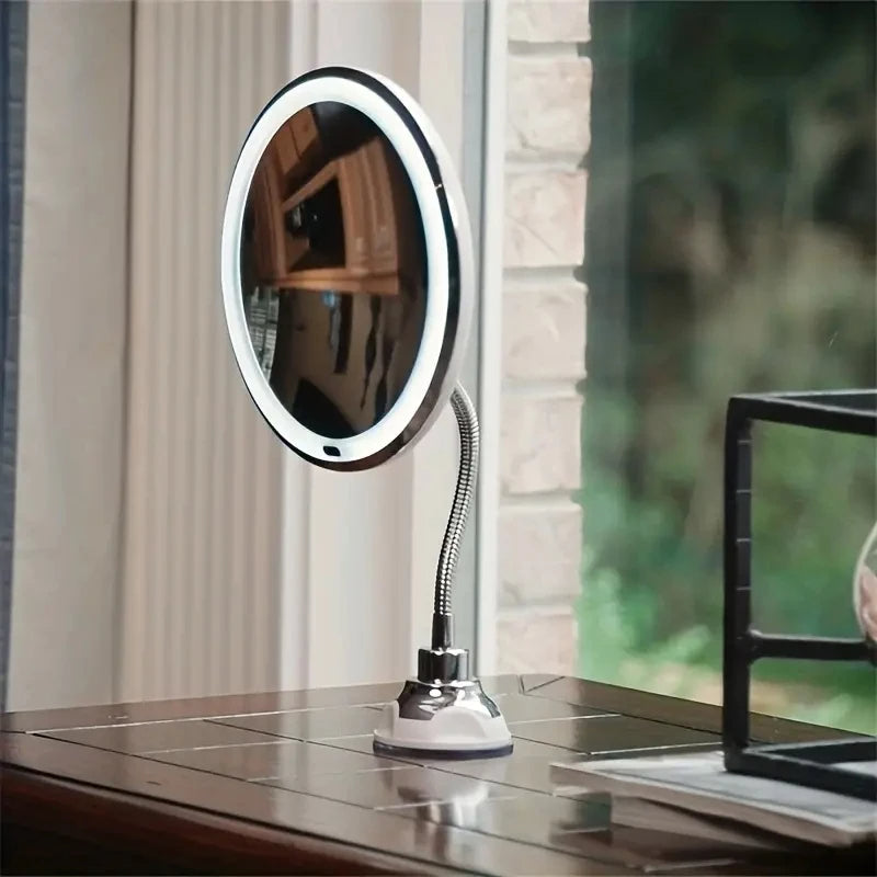 LoungeYard | Flexible Gooseneck Makeup Vanity Mirror — product view 2
