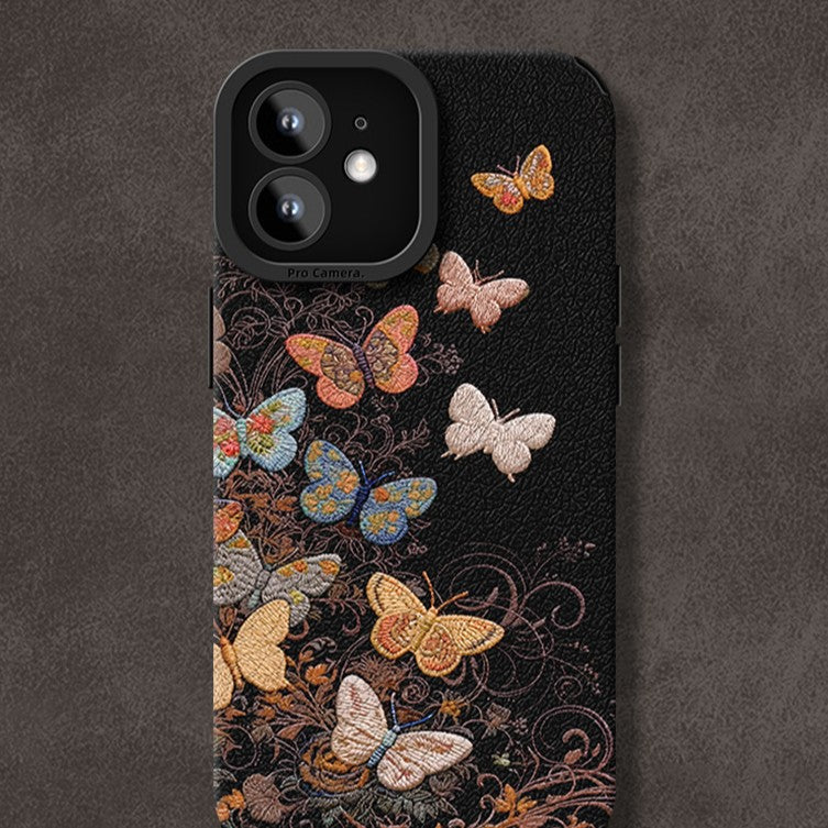 Leather smartphone case — product view 4