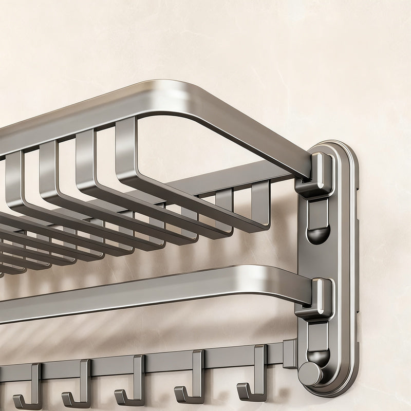 Towel holder with suction cup for bathroom — product view 3