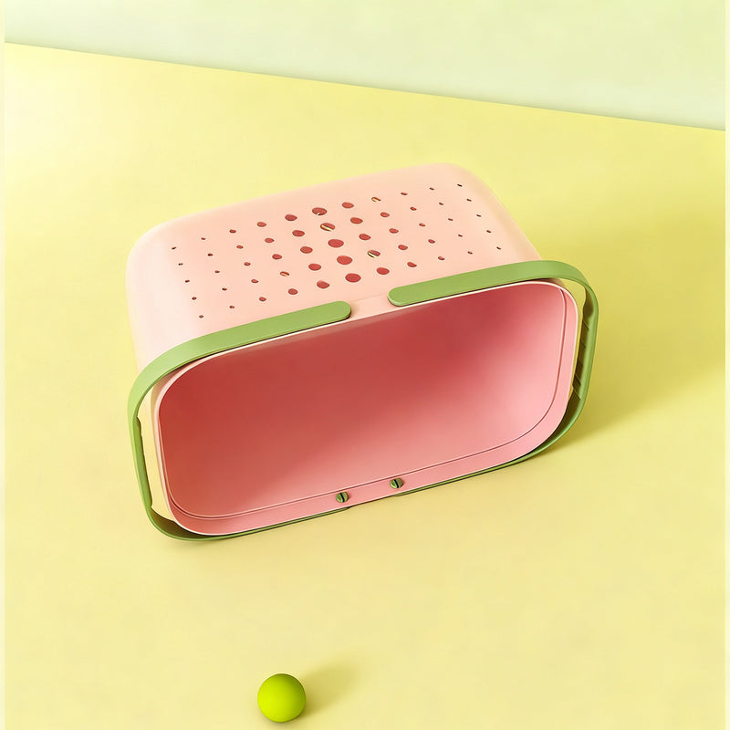 Portable bath basket made of plastic — product view 3