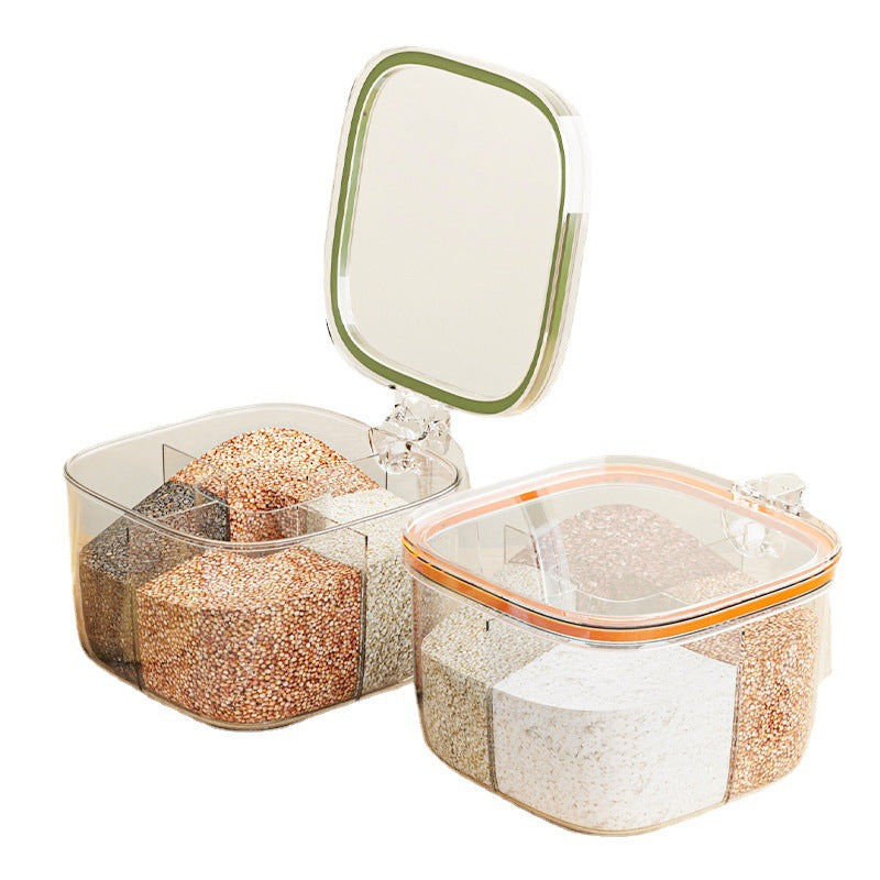 Spice box with multiple compartments — product view 3