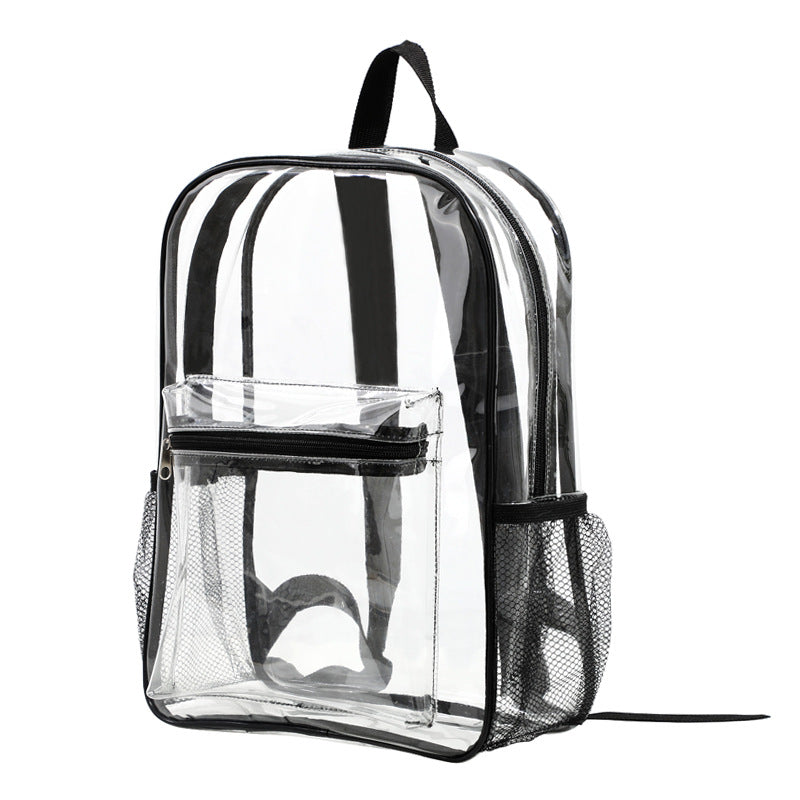 Transparent PVC backpack, waterproof — product view 1