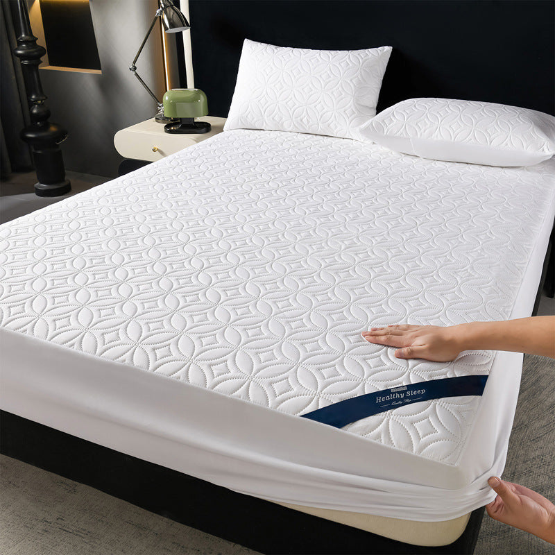 Waterproof fitted sheet with padding — product view 4