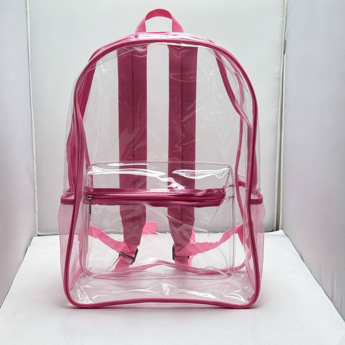 Transparent PVC backpack with large capacity — product view 6